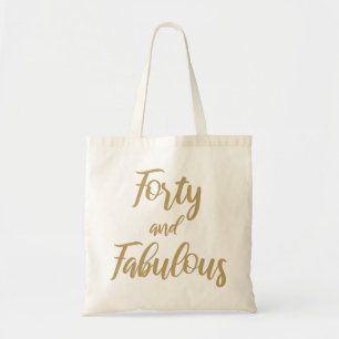 40th Birthday Humour Tote Bag