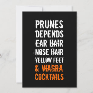 40th Birthday Invitations - Geezer