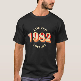 40th Birthday Ladies Mens 40 Years 1982 68 T-Shirt