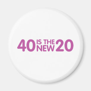 40th Birthday Magnet