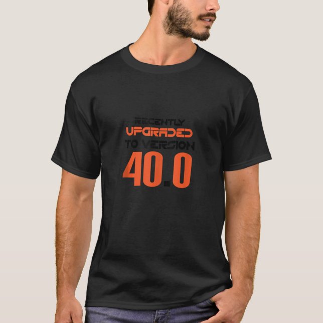 40th Birthday May The Forties With You 40th Birthd T-Shirt (Front)