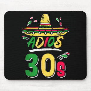 40th Birthday Mexican Party Cinco De Mayo Fiesta A Mouse Mat