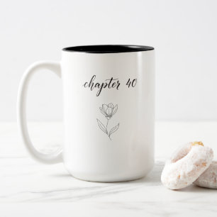 40th Birthday Mug Gift for Her Funny Elegant 40