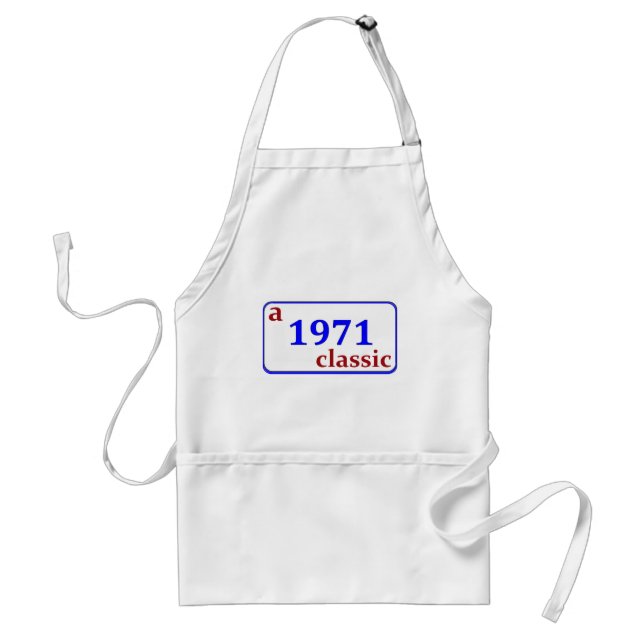 40th Birthday Standard Apron (Front)