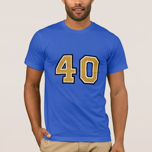 40th Birthday T-Shirt (Front)