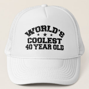 40th Birthday Trucker Hat
