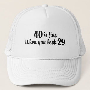 40th Birthday Trucker Hat