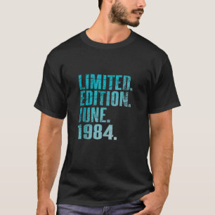 40th Birthday Vintage 1984 June 40 Year Men Women T-Shirt