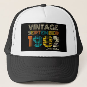 40th Birthday Vintage September 1983 Limited Edtn. Trucker Hat