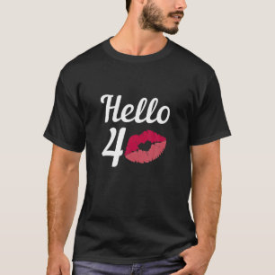 40Th Birthday Women Woman Decoration Funny 40S 198 T-Shirt