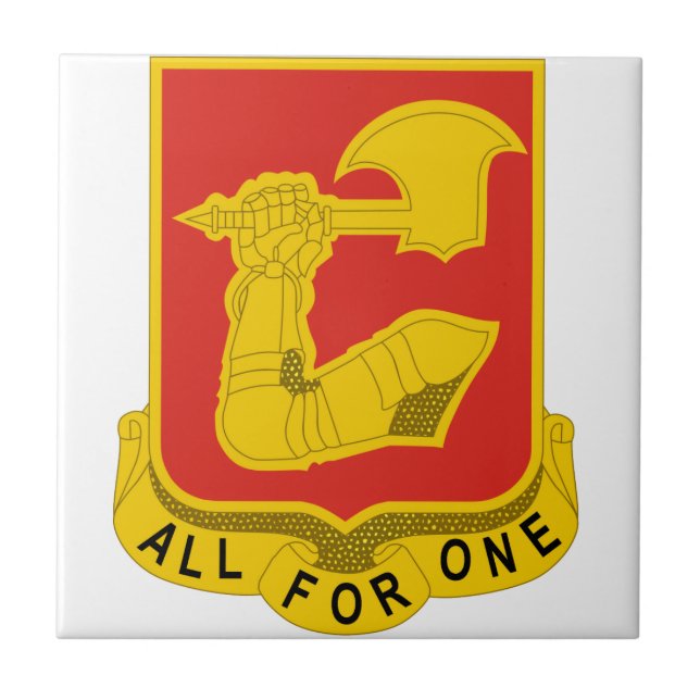40th Field Artillery Battalion Tile (Front)