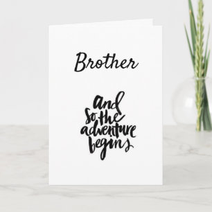 **40th MEANS IN THE 40 ZONE** BROTHER'S BIRTHDAY Card