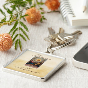 40th Ordination Anniversary Angels at Altar Key Ring