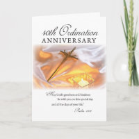 40th Ordination Anniversary, Cross Candle