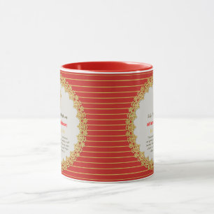 40th Ordination Anniversary RUBY MUG - ANY CLERGY