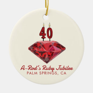 40th Ornament
