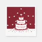 40th ruby wedding anniversary cake and bunting