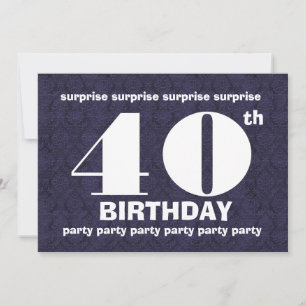 40th SURPRISE Midnight Birthday Party Template V21