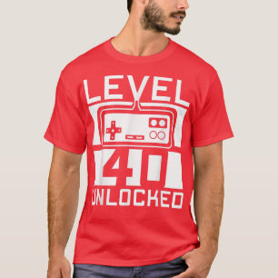 40th Video Game Birthday Gifts 40 Birthday Gifts I T-Shirt
