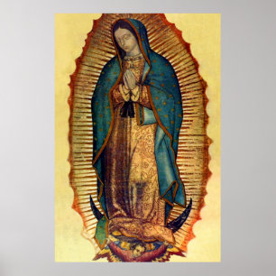 40x60 Our Lady Guadalupe Poster Print Picture