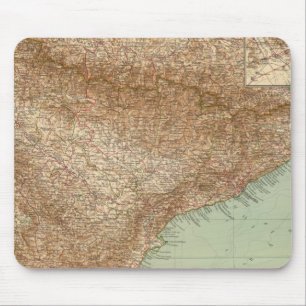 4142 Spain, Portugal, Eastern Mouse Mat