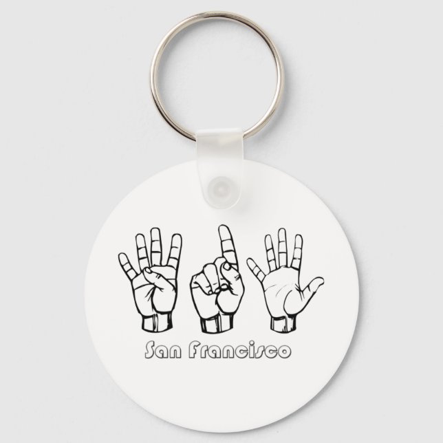 415 - San Francisco Key Ring (Front)