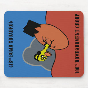 418 Bomb Squadron Mouse Pad