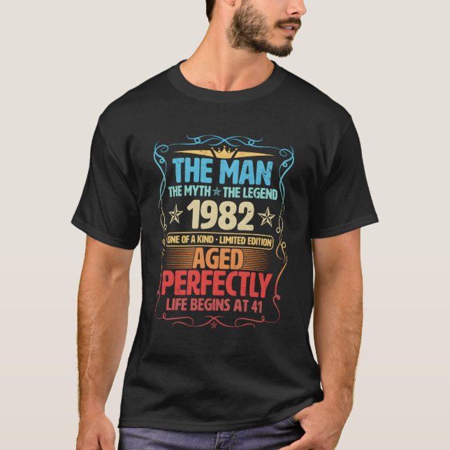 41 1982 Myth Legend 41St T-Shirt (Front)