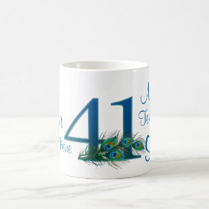 # 41- 41st Wedding Anniversary or 41st Birthday Coffee Mug