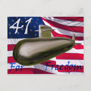 41 for Freedom Postcard