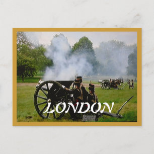 41 Guns Salute Queen's Diamond Jubilee postcard