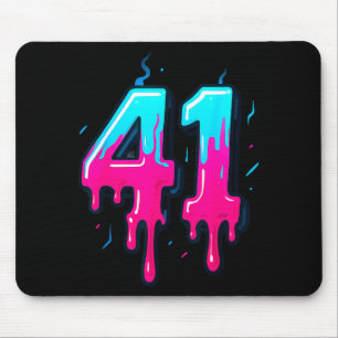 41 Ice Cream Drip Meme Forty One Four Gen Alpha Sl Mouse Mat