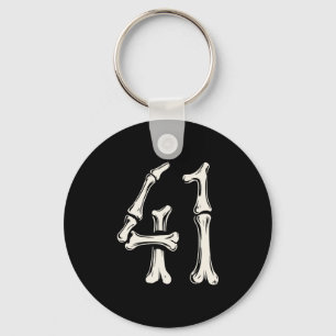 41 Meme Halloween Skeleton 4 1 Meme Funny Forty On Key Ring