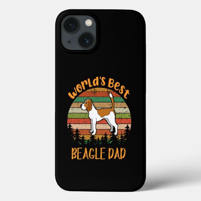 41 World'S Best Beagle Dad Case-Mate iPhone Case (Back)