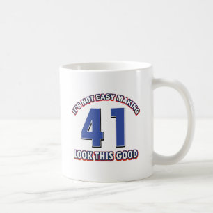 41 years Old birthday designs Coffee Mug