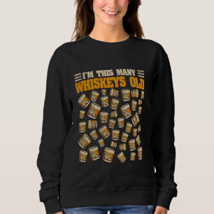 41 Years Old Whiskey Drinker Bourbon 41st Birthday Sweatshirt