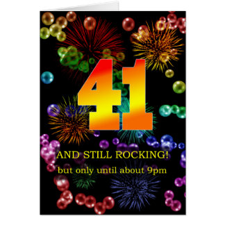 41st Birthday Still Rocking
