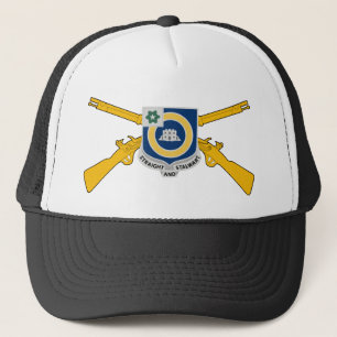 41st Infantry Regiment W/Crossed Infantry Rifles Trucker Hat