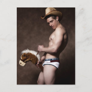 42067a Cowboy Postcard