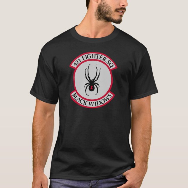 421st Fighter SQ T-Shirt (Front)