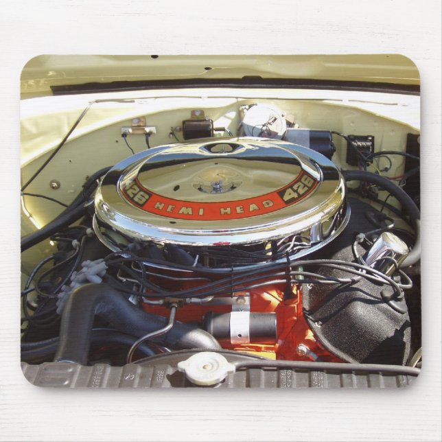 426 Hemi HorsePower Mouse Mat (Front)