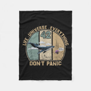 42 Answer To Life The Universe And Everything Don' Fleece Blanket