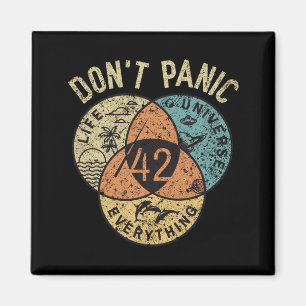 42 Answer To Life The Universe And Everything Don' Magnet