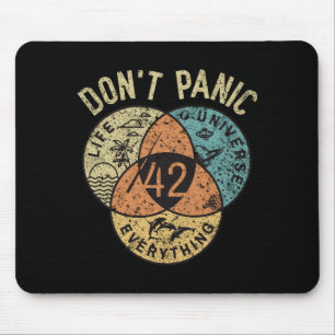 42 Answer To Life The Universe And Everything Don' Mouse Mat