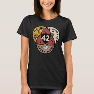 42 Answer To Life Universe And Everything Vintage T-Shirt