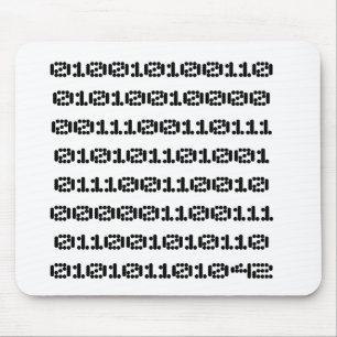 42: Mouse mat in almost binary form