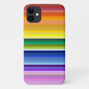 42 Stripes Rainbow Spectrum iPhone 11 Case