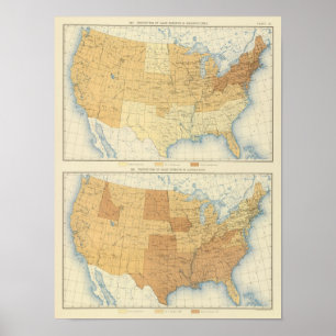 42 Wage earners, manufactures, agriculture Poster