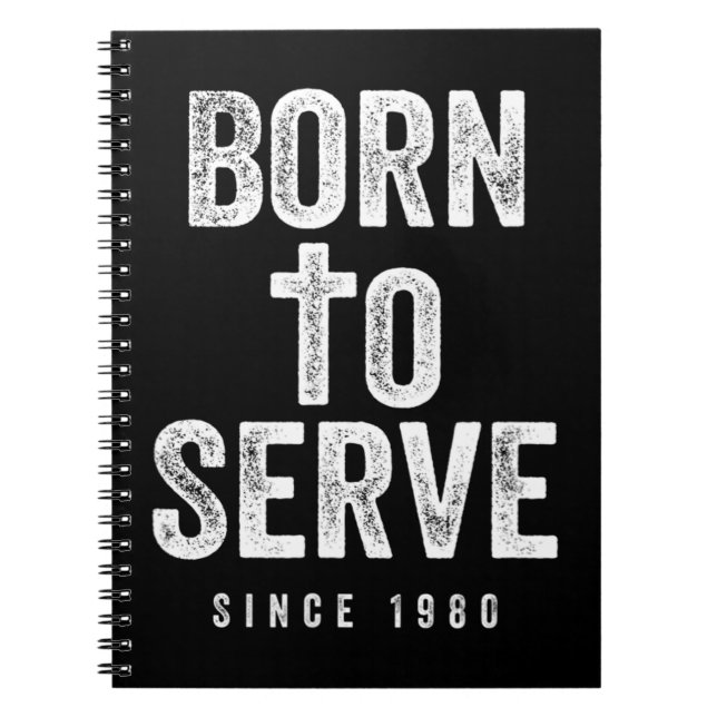 42 Year Old Christian: Love Jesus Christ 1980 42nd Notebook (Front)