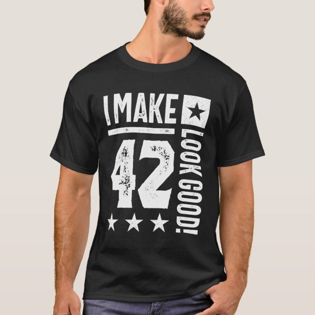 42 Year Old Gift | 42nd Birthday Gift Ideas - Mens T-Shirt (Front)